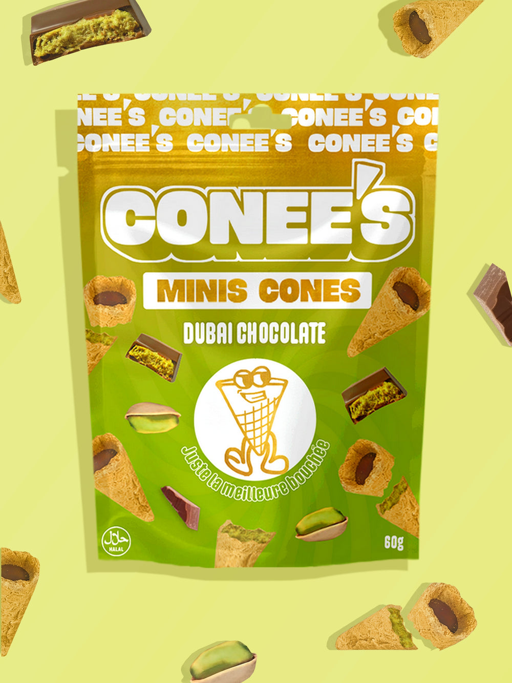 Conee’s Chocolat Dubai (le paquet)