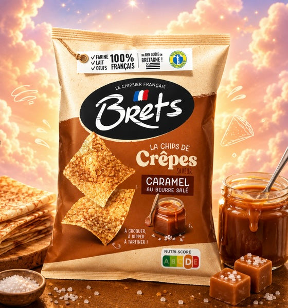 Brets Crêpes caramel beurre salé (le paquet)