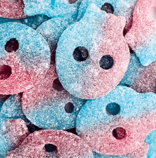 Crânes BubbleGum acidulés (100g)
