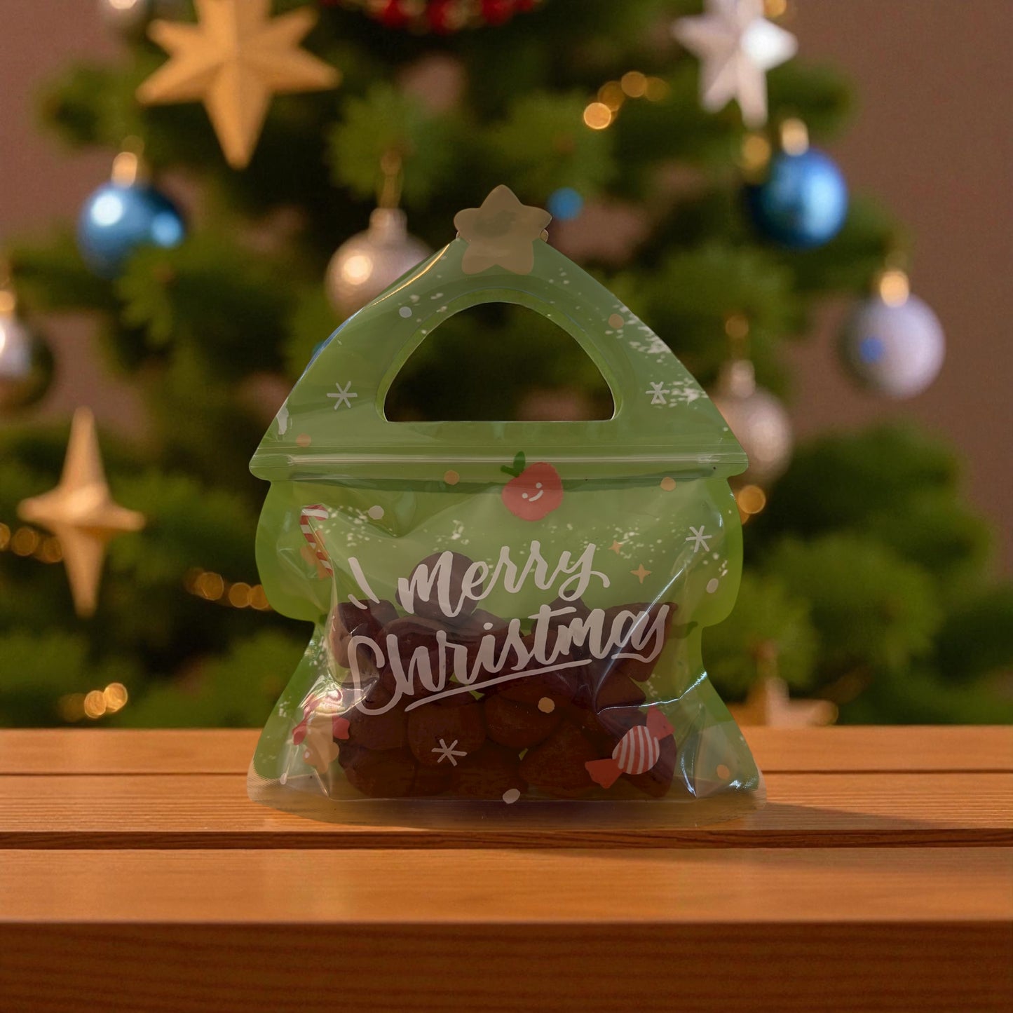 Sachet sapin truffes au chocolat (200g)