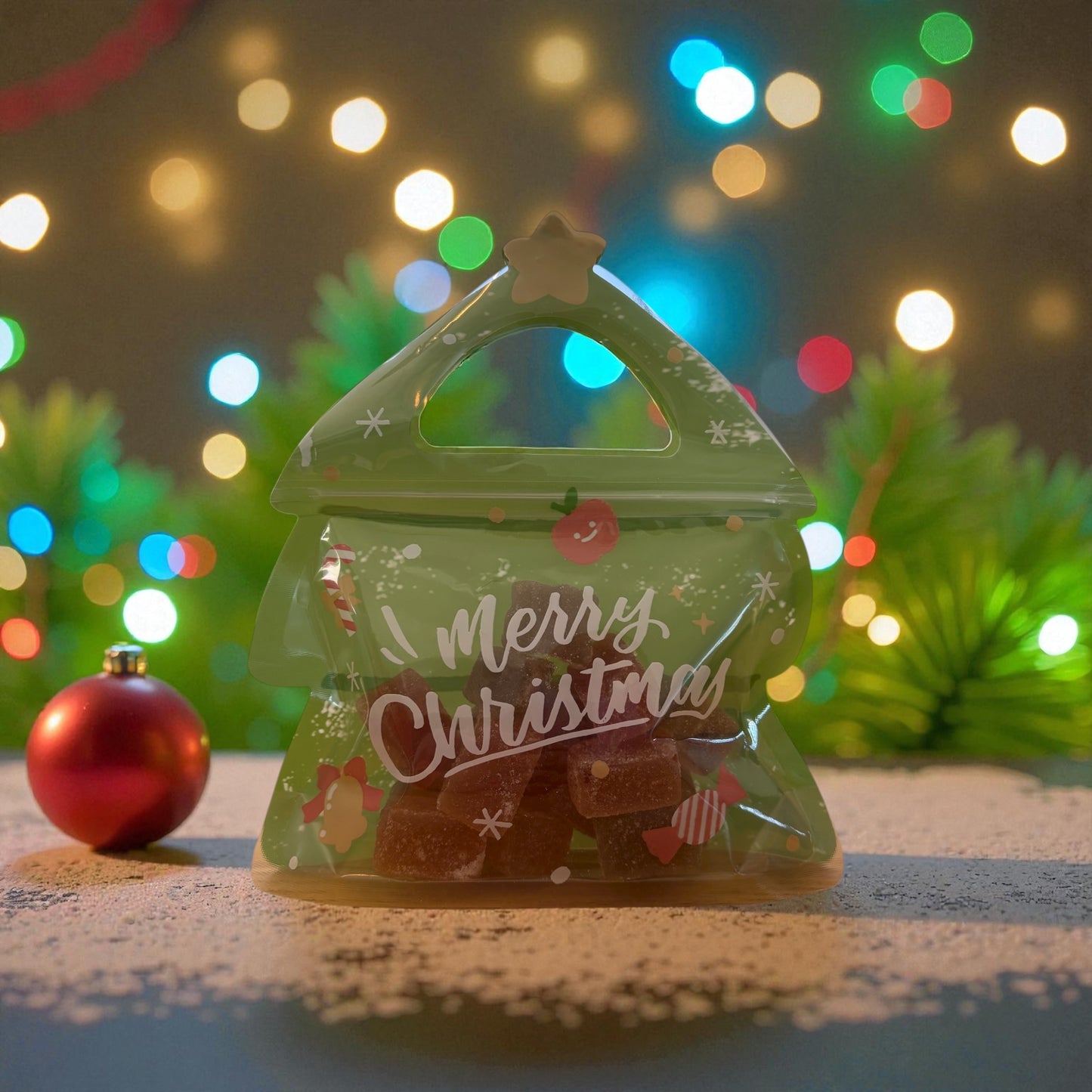 Sachet sapin pâtes de fruits (200g)