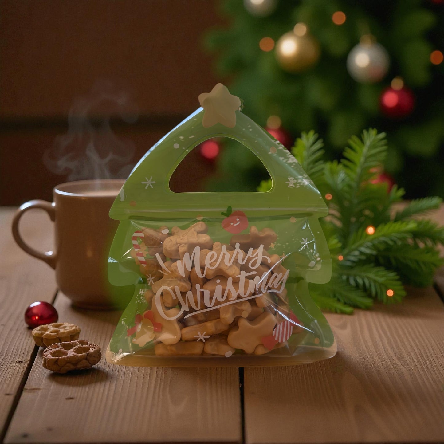 Sachet sapin bonhommes pains d’épices (200g)