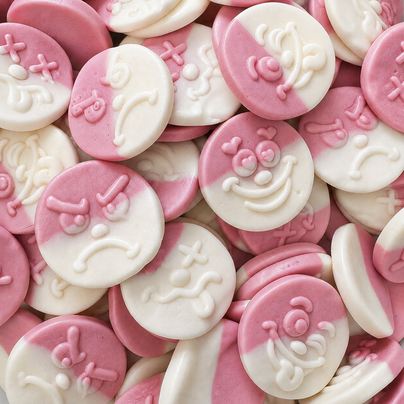 Smiley Framboise / Vanille (100g)