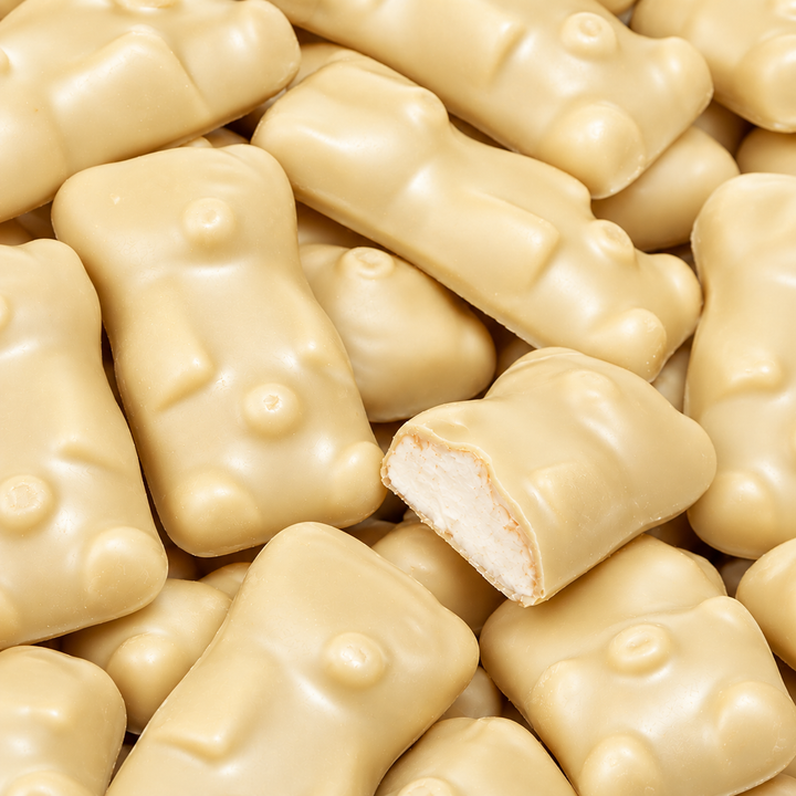 Oursons guimauve chocolat blanc (lot de 5)