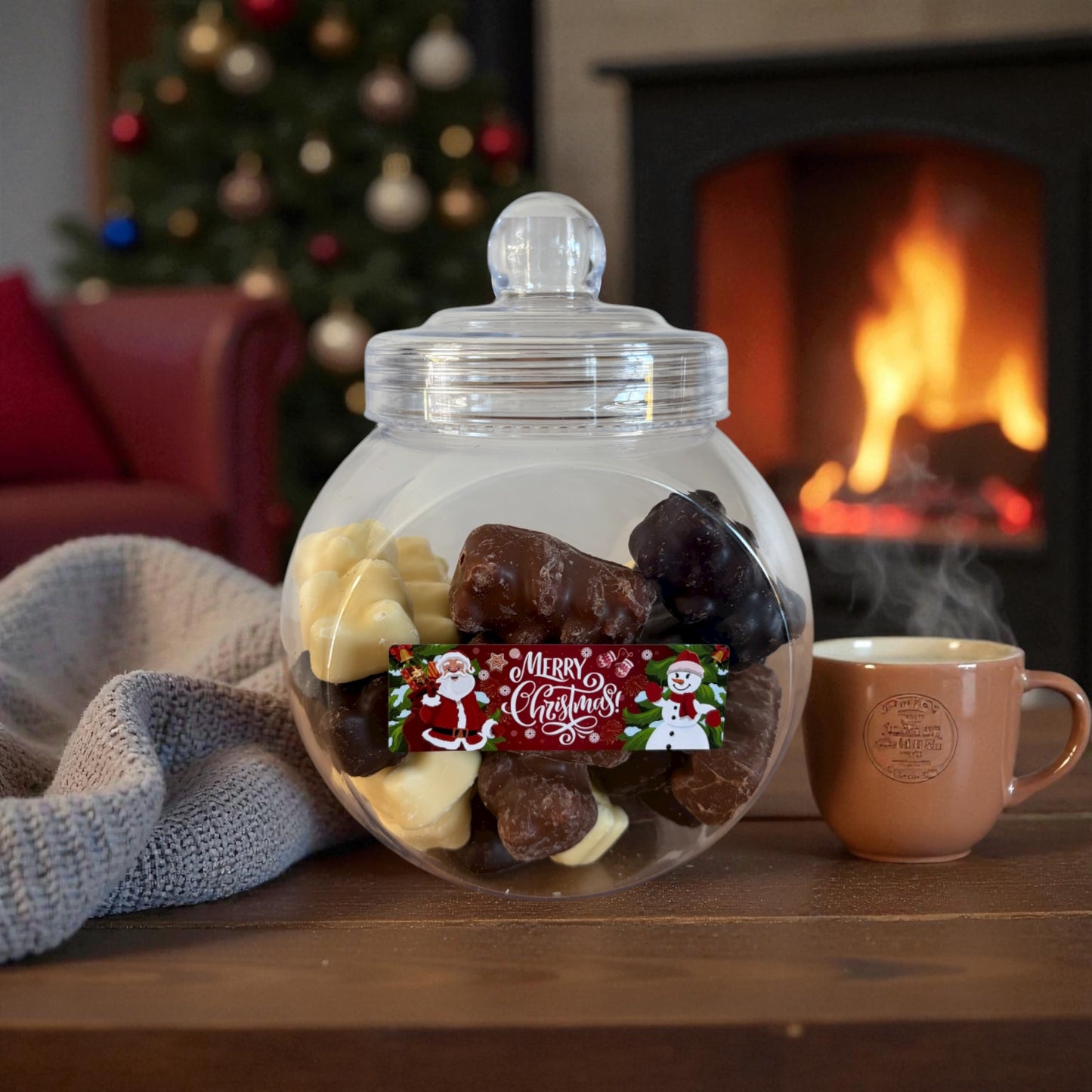 Bonbonnière oursons guimauve (25 oursons)