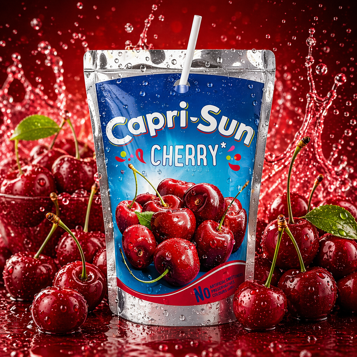 Capri-sun cerise (à l'unité)