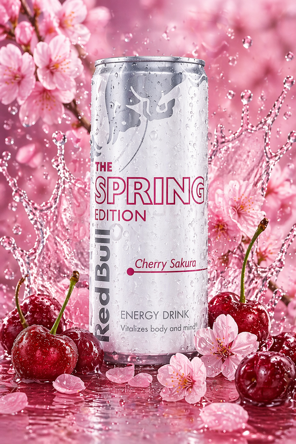 Red Bull Cerise Sakura (à l’unité)