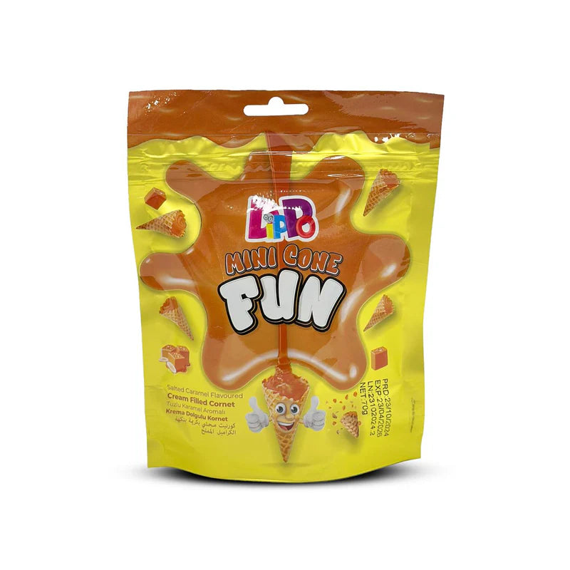Cônes caramel beurre salé (à l'unité)