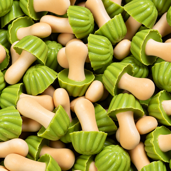 Champignons biscuit pistache (100g)