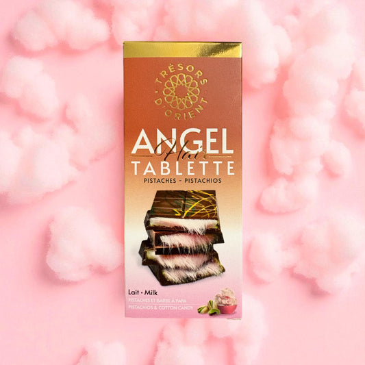 Tablette Dubai chocolat lait / barbe à papa (à l'unité)