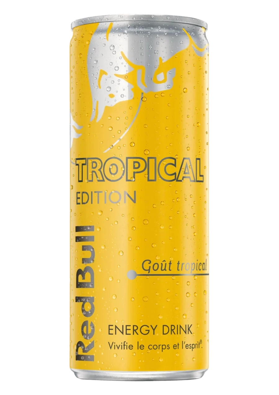 Red bull tropical (à l'unité)