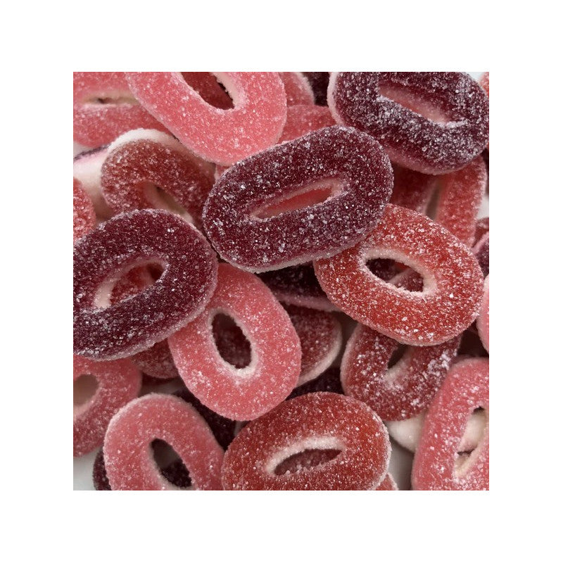 Anneaux fruits rouges (100g) Sans gluten