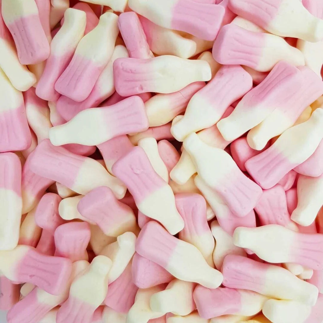 Bouteilles milkshake fraise (100g)