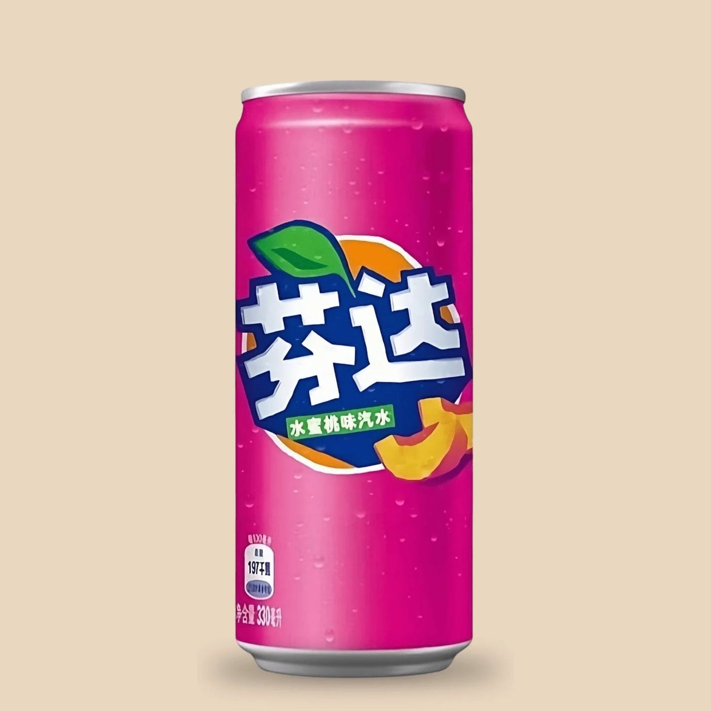 Fanta pêche Chine (à l'unité)