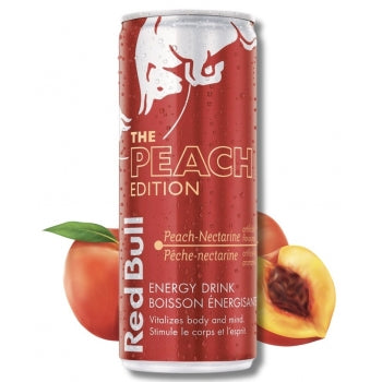 Red bull édition pêche-nectarine rare (à l'unité)