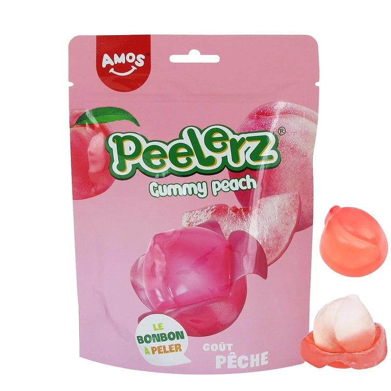 Bonbons à éplucher pêche (le paquet)