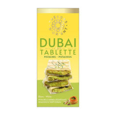 Tablette de Dubai chocolat blanc / kunafa (à l'unité)