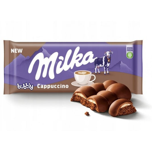 Tablette Milka Bubbly Capuccino (à l'unité)