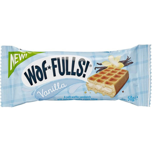 Gaufre fourée à la  crème vanille (à l'unité)