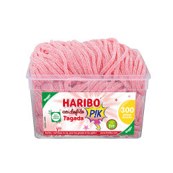 Lassos acidulés Tagada Haribo (lot de 10)