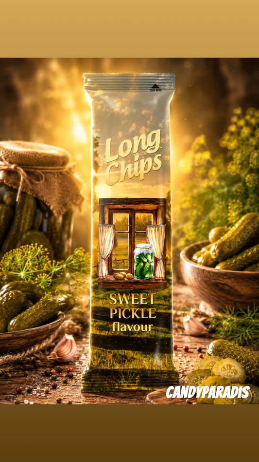 Long chips Cornichon (le paquet)