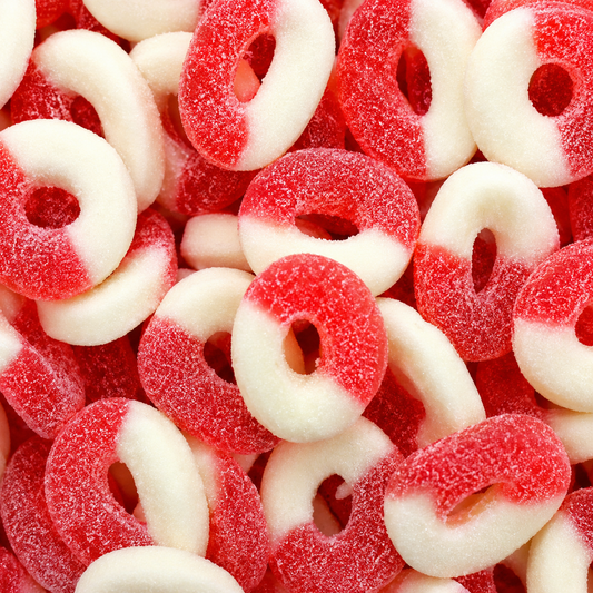 Anneaux cerise (100g)