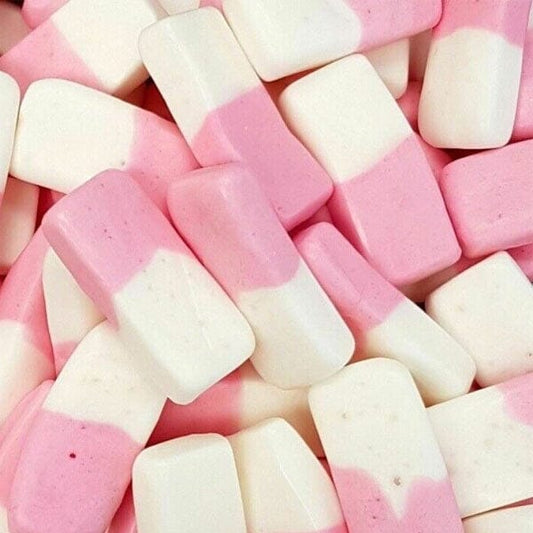 Squashies fraise & crème - Bonbons anglais (100g)