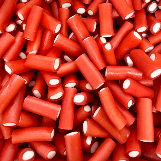 Bâtonnets fraise lisses Haribo (100g)