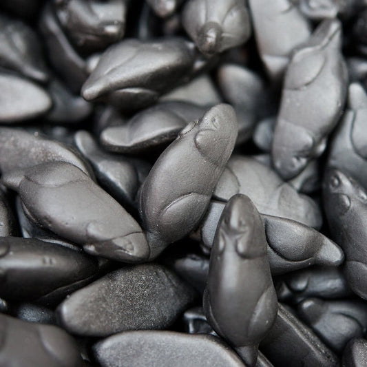 Souris noires réglisse (100g)