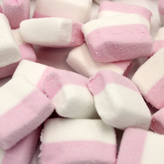 Cubes de marshmallow bicolore (lot de 5)