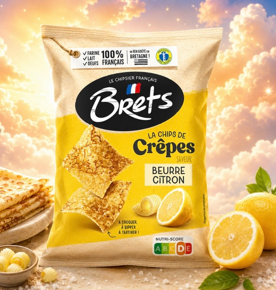 Brets Crêpes beurre citron (le paquet)