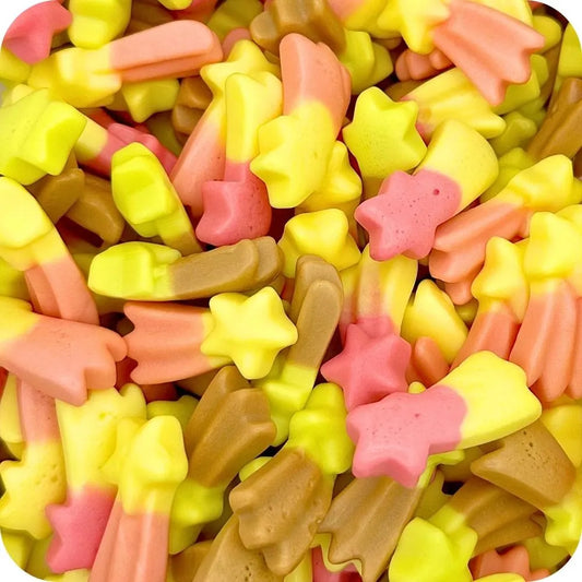 Squashies étoiles - Bonbons anglais (100g)