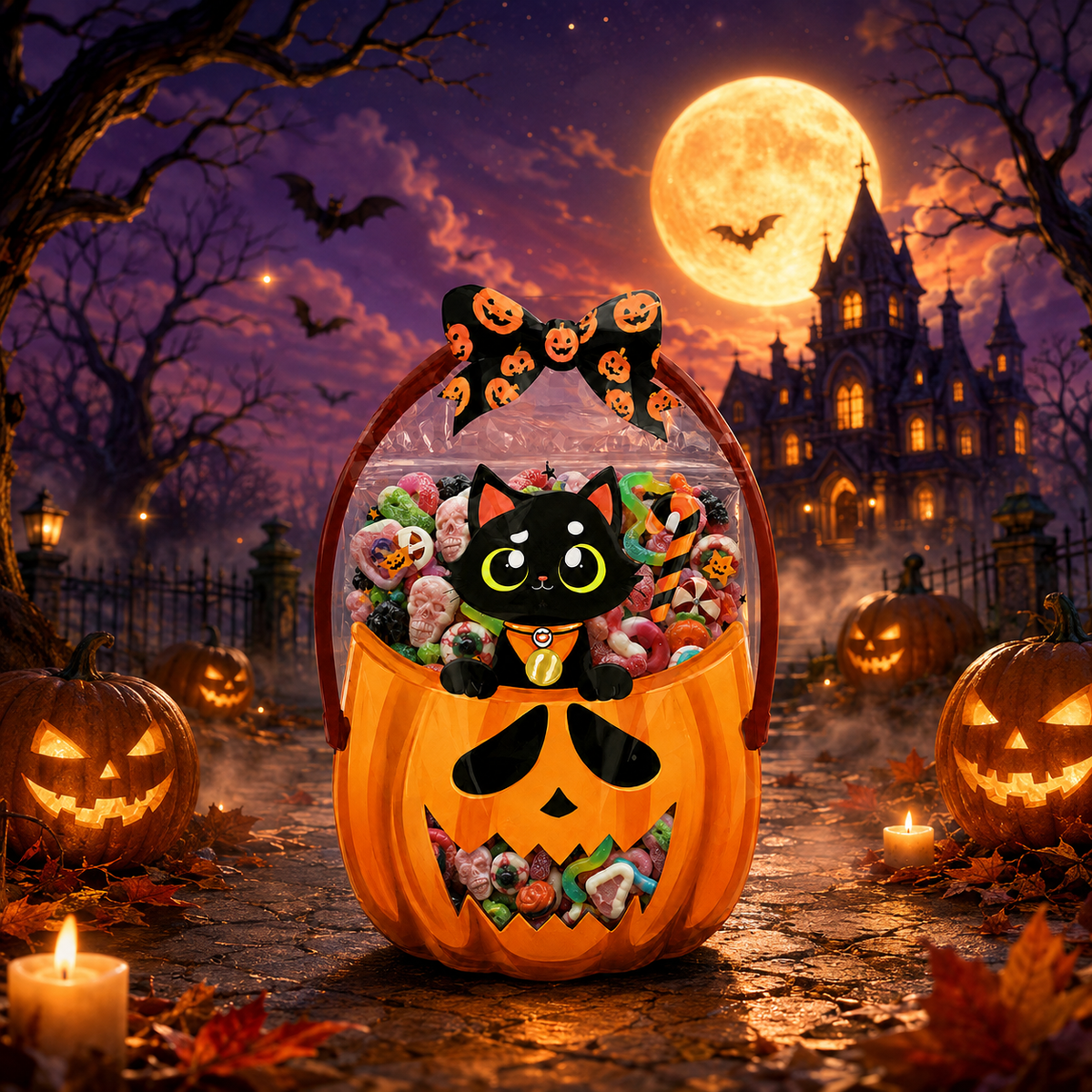 Sachet citrouille Mix Halloween (500g)