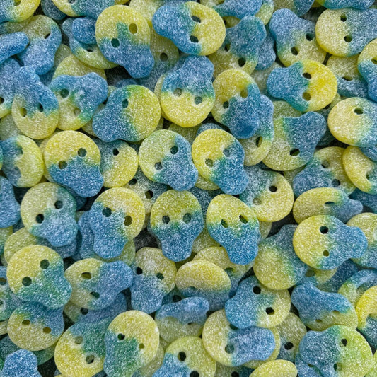 Crânes suédois Framboise/Citron - Bonbons Suédois (100g)