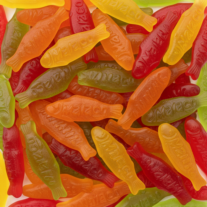 Poissons aux fruits - Bonbons Suédois (100g)