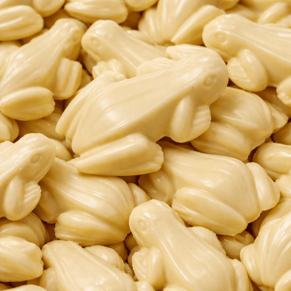 Grenouilles chocolat blanc - chocolat suédois (lot de 5)