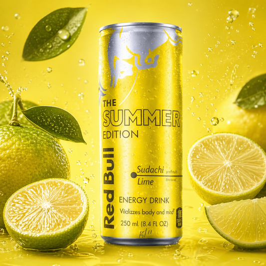 Red Bull citron edition été 2026 (à l'unité)