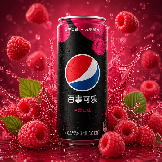 Pepsi Framboise Zero Japon (à l'unité)