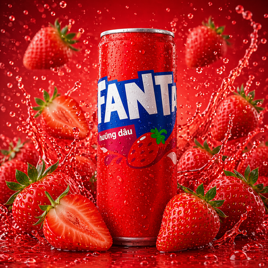 Fanta Fraise Vietnam (à l'unité)