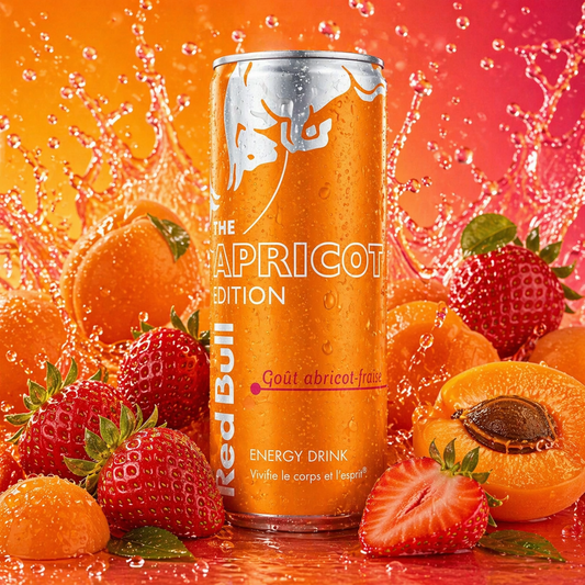 Red bull abricot-fraise (à l'unité)