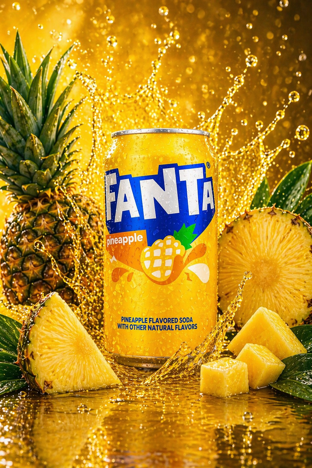 Fanta ananas sans sucre  (à l'unité)