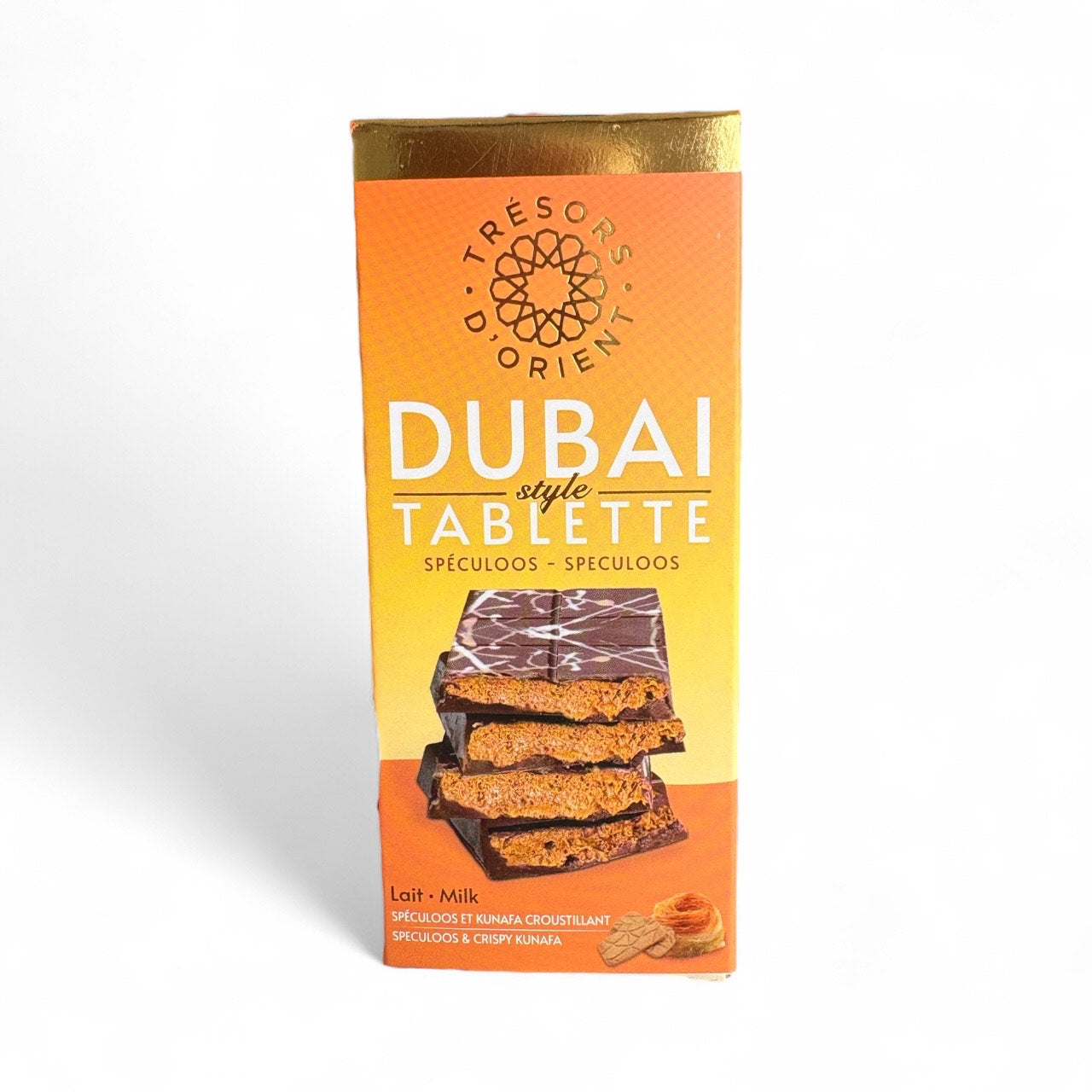 Tablette Dubai spéculoos/ kunafa (à l'unité)