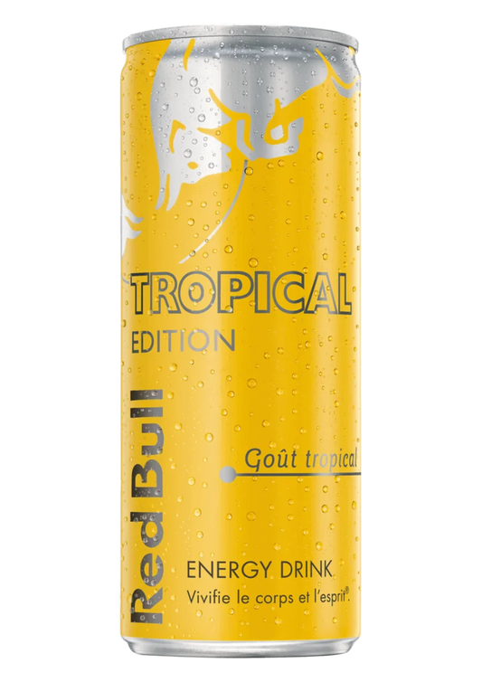 Red bull tropical (à l'unité)
