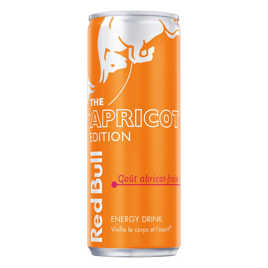 Red bull abricot-fraise (à l'unité)