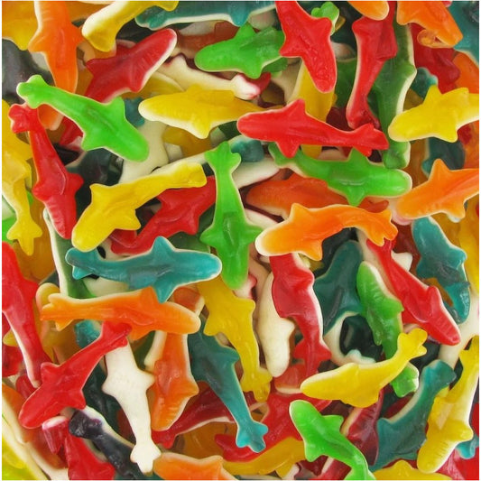 Requins colorés (100g)