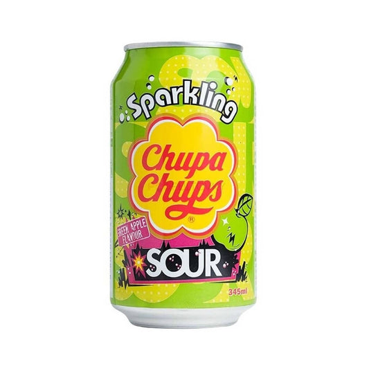 Soda Chupa Chups Sour pomme verte acidulée (à l'unité)