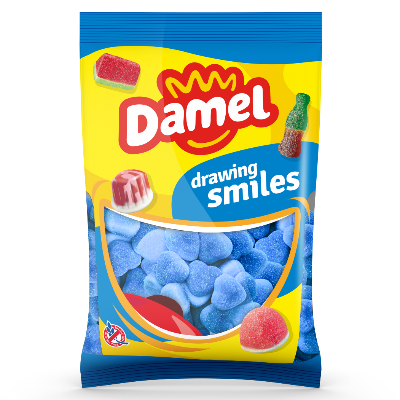 1kg coeur fourré framboise acidulés Exclusivité