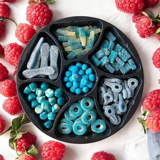 Plateau bonbons framboise