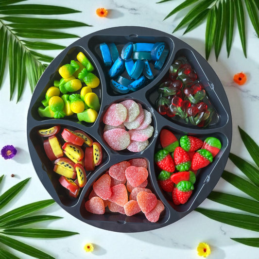 Plateau bonbons aux fruits