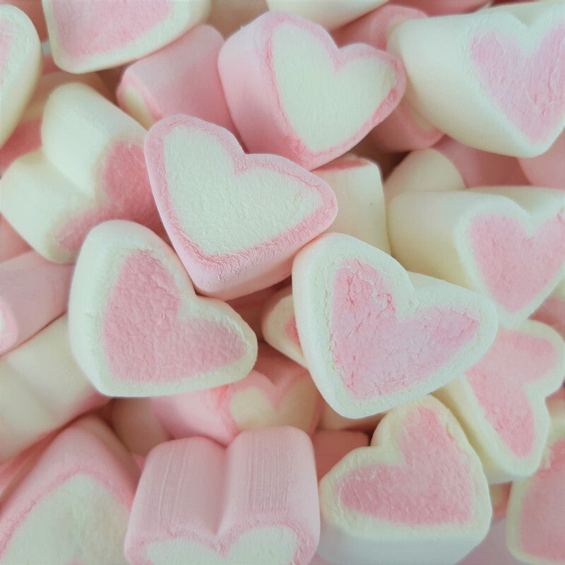 Marshmallow coeur (lot de 5)